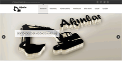 Desktop Screenshot of akinlarhafriyat.com